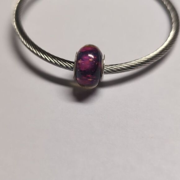 Silver Christmas Charm for Pandora Style Bracelet - Picture 3 of 5
